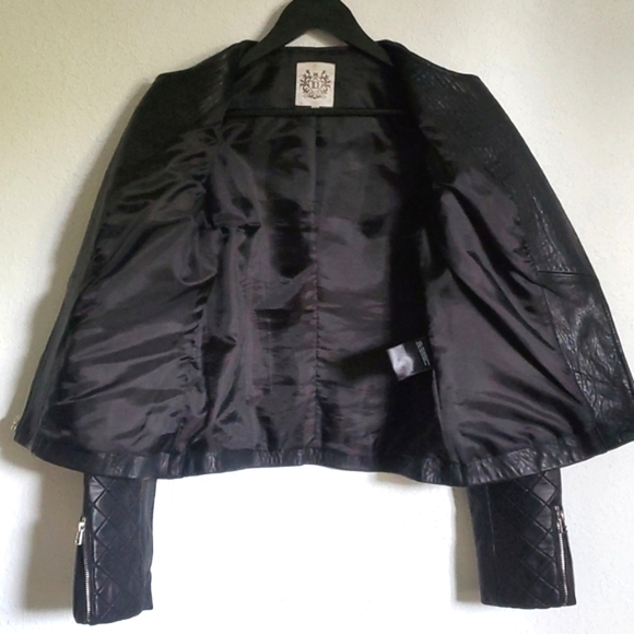 Dawn Levy  Genuine Leather Moto Jacket XS - Picture 2 of 8